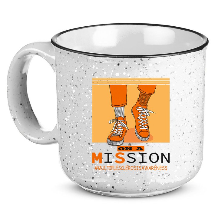 Multiple Sclerosis Ms Awareness Walk On Mission 15oz Campfire Ceramic Mug