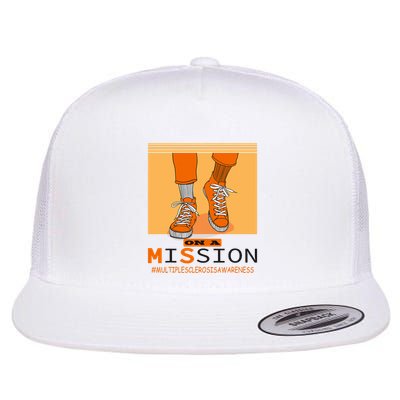 Multiple Sclerosis Ms Awareness Walk On Mission Flatbill Hat