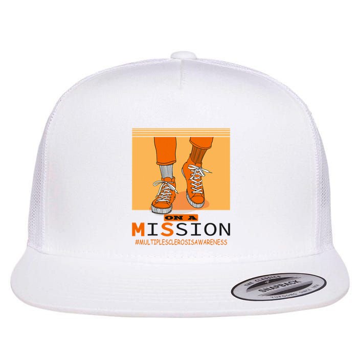 Multiple Sclerosis Ms Awareness Walk On Mission Flatbill Hat
