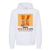 Multiple Sclerosis Ms Awareness Walk On Mission Premium Hoodie