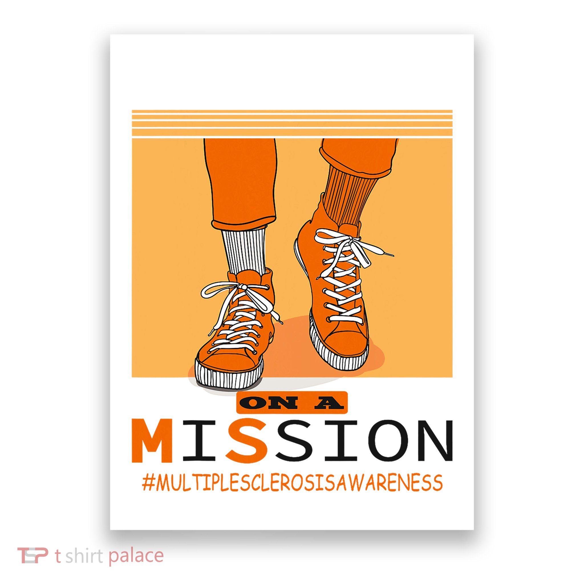 Multiple Sclerosis Ms Awareness Walk On Mission Poster