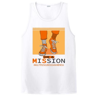 Multiple Sclerosis Ms Awareness Walk On Mission PosiCharge Competitor Tank