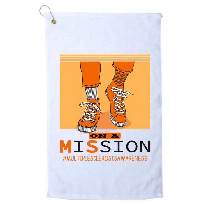 Multiple Sclerosis Ms Awareness Walk On Mission Golf Towel