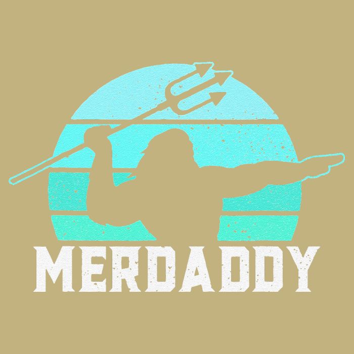 Merdaddy Security Merman Mermaid Daddy Fish Fathers Day (1).png Button