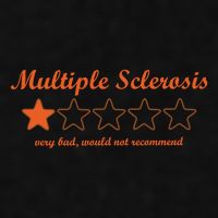Multiple Sclerosis Multiple Sclerosis Awareness Ladies PosiCharge Tri-Blend Wicking Tank