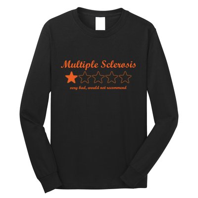 Multiple Sclerosis Multiple Sclerosis Awareness Long Sleeve Shirt