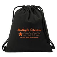 Multiple Sclerosis Multiple Sclerosis Awareness Drawstring Bag