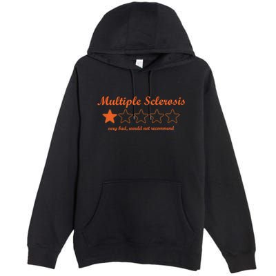 Multiple Sclerosis Multiple Sclerosis Awareness Premium Pullover Hoodie
