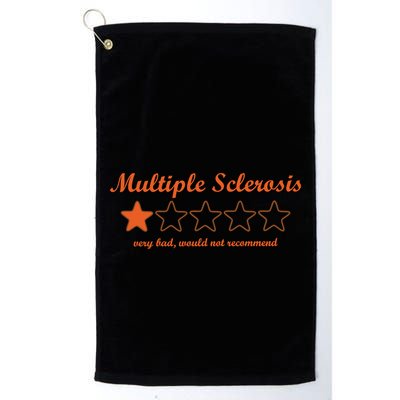 Multiple Sclerosis Multiple Sclerosis Awareness Golf Towel