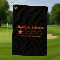 Multiple Sclerosis Multiple Sclerosis Awareness Golf Towel