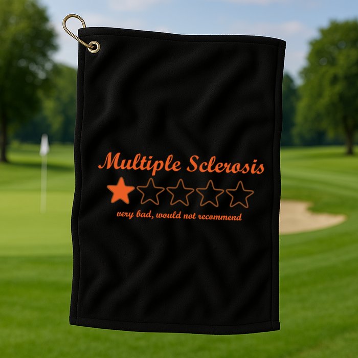 Multiple Sclerosis Multiple Sclerosis Awareness Golf Towel