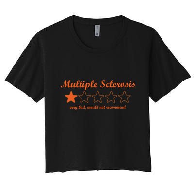 Multiple Sclerosis Multiple Sclerosis Awareness Crop Top