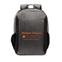 Multiple Sclerosis Multiple Sclerosis Awareness Vector Backpack