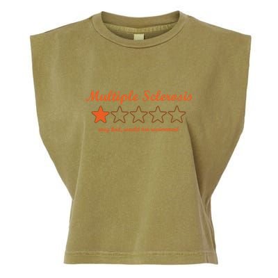 Multiple Sclerosis Multiple Sclerosis Awareness Garment-Dyed Women's Muscle Tee