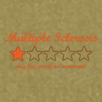 Multiple Sclerosis Multiple Sclerosis Awareness Garment-Dyed Women's Muscle Tee