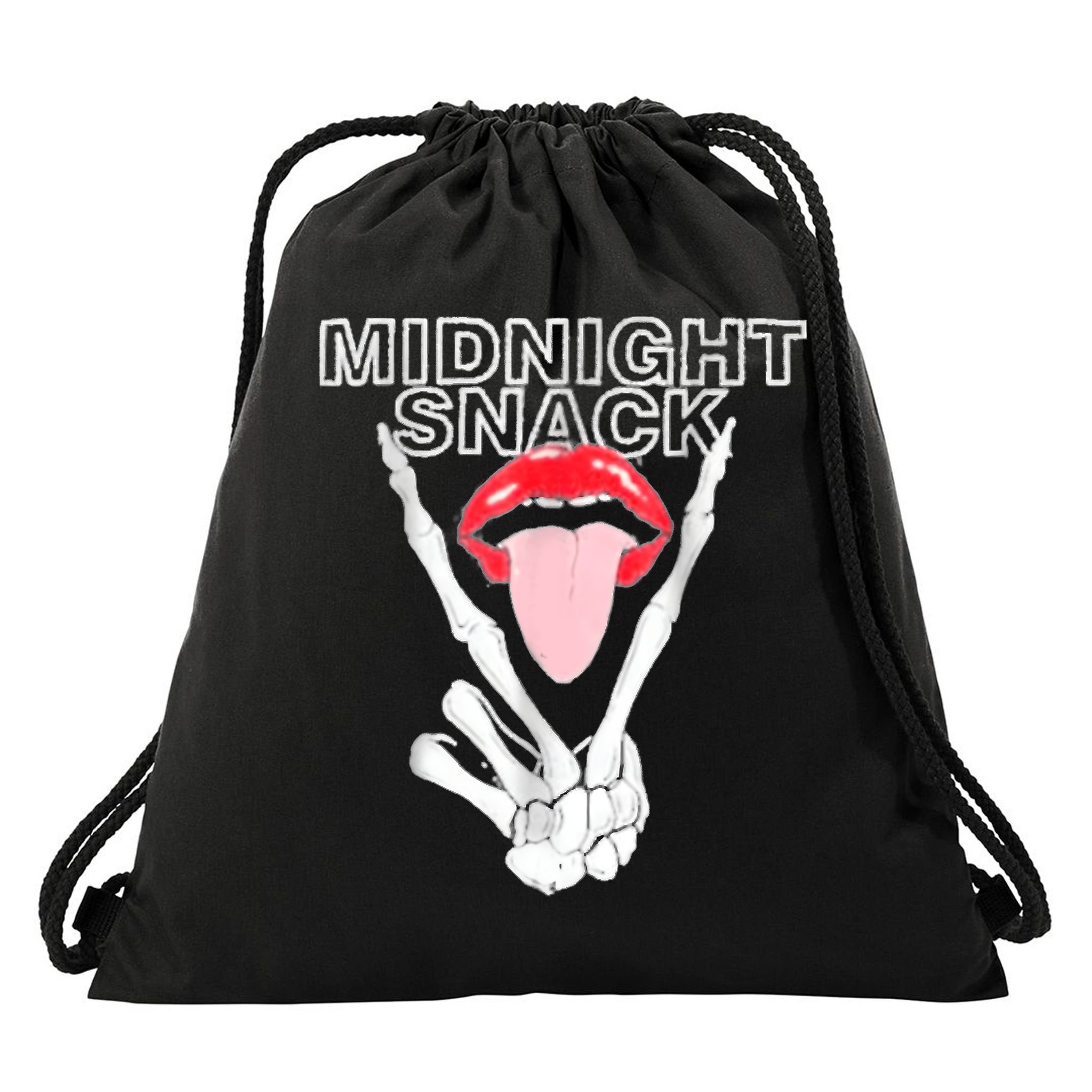 Midnight Snack Drawstring Bag