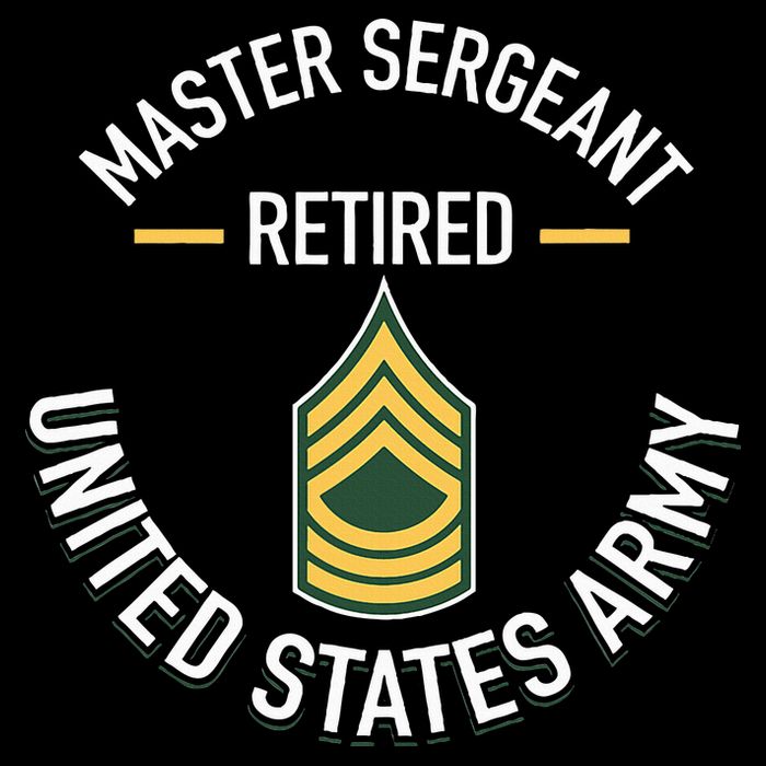 Master Sergeant Msg Retired Army Military Retirement Mousepad