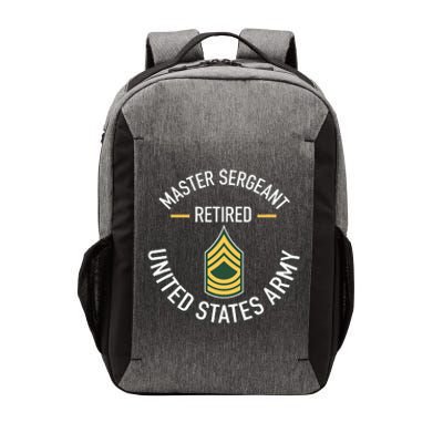 Master Sergeant Msg Retired Army Military Retirement Vector Backpack