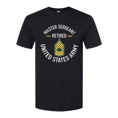 Master Sergeant Msg Retired Army Military Retirement Softstyle CVC T-Shirt