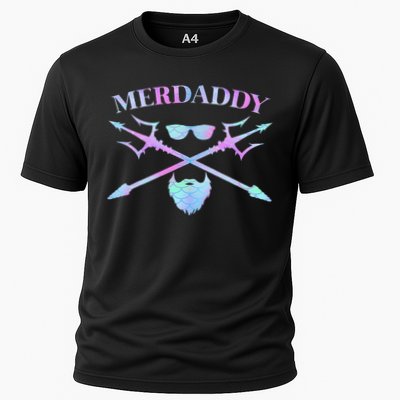 Merdaddy Security Merman Merdad Daddy Costume Father's Day Performance Shirt
