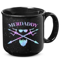 Merdaddy Security Merman Merdad Daddy Costume Father's Day 15oz Campfire Ceramic Mug