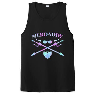 Merdaddy Security Merman Merdad Daddy Costume Father's Day PosiCharge Competitor Tank