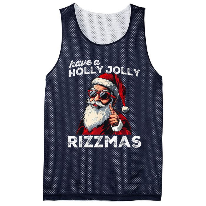 Mewing Santa Mew Funny Santa Meme Riz Z Riz Zmas Christmas Mesh Reversible Basketball Jersey Tank