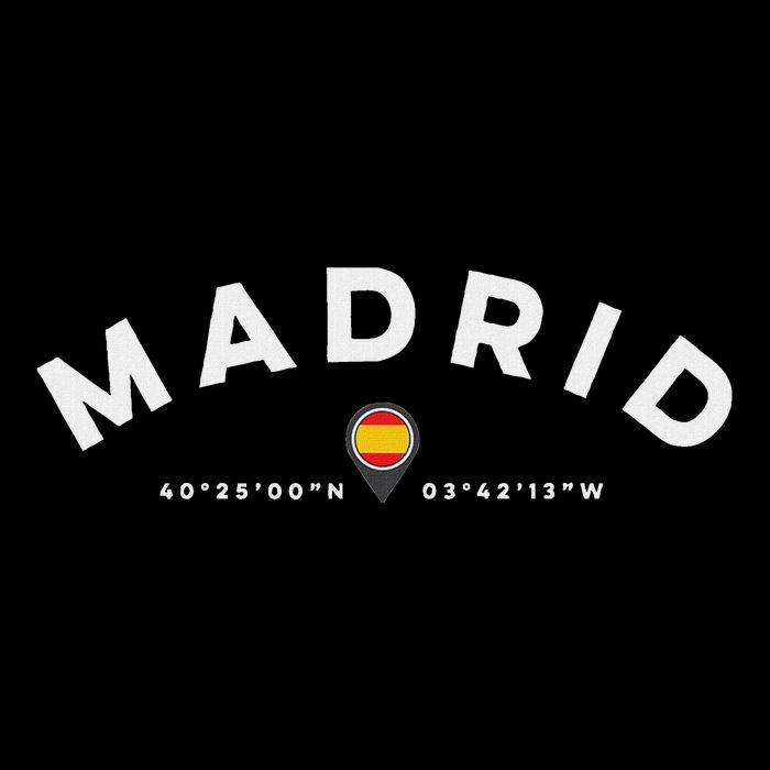 Madrid Spain Cooling Performance Crew T-Shirt