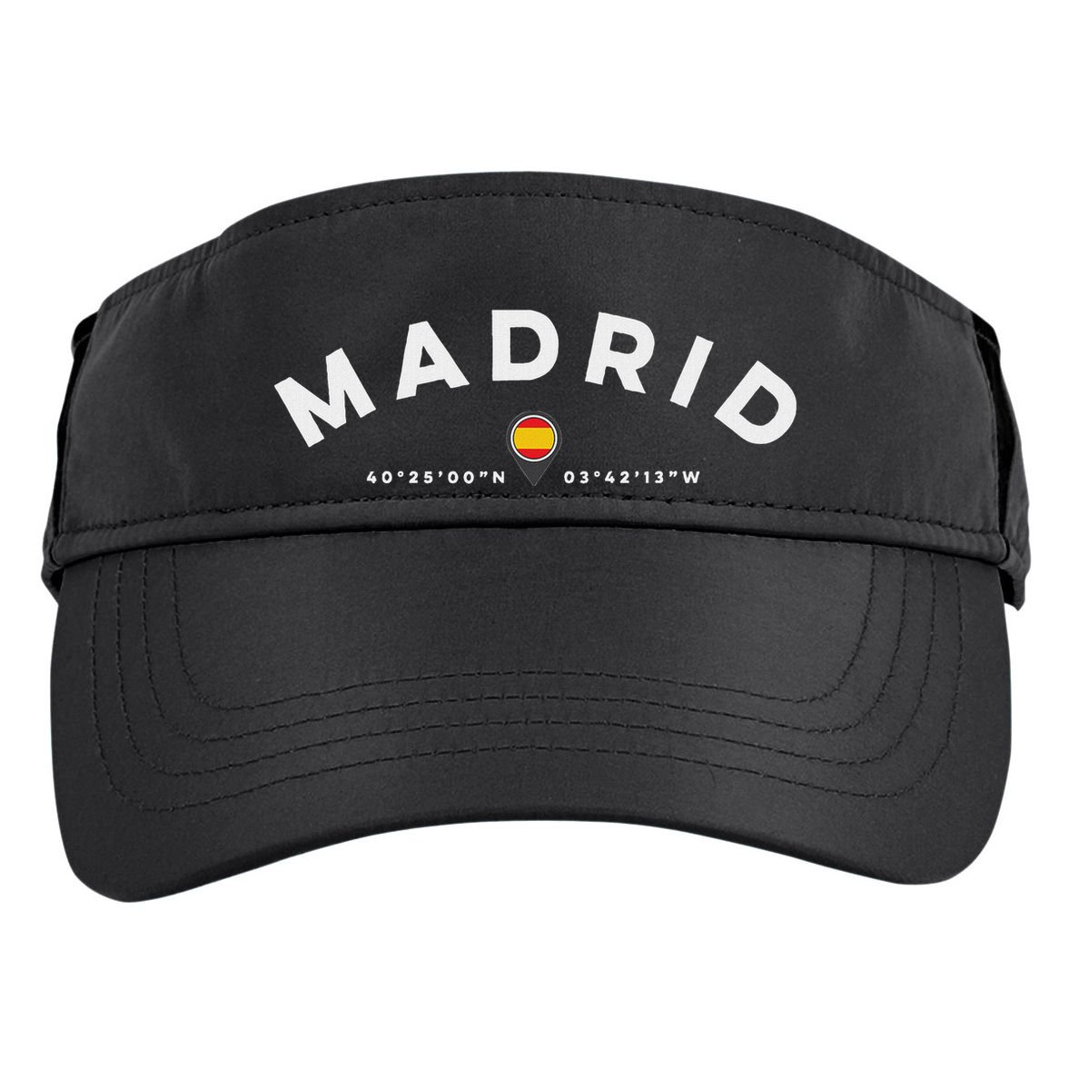 Madrid Spain Adult Drive Performance Visor