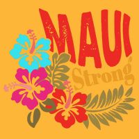 Maui Strong Maui Hawaii Shoreline Wildfire Relief Sustainable Knit Beanie