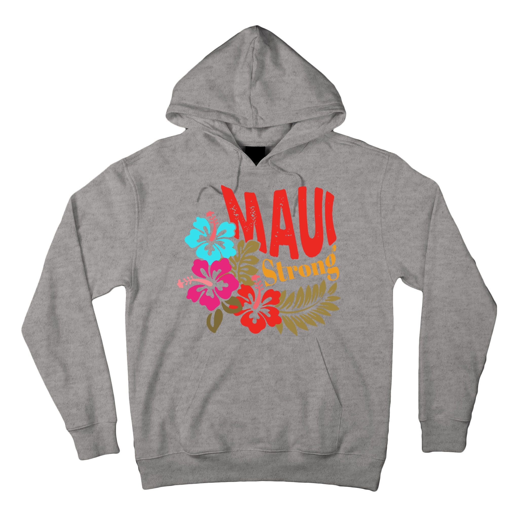Maui Strong Maui Hawaii Shoreline Wildfire Relief Tall Hoodie