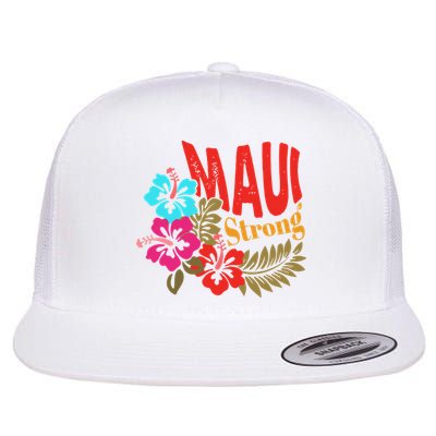 Maui Strong Maui Hawaii Shoreline Wildfire Relief Flatbill Hat