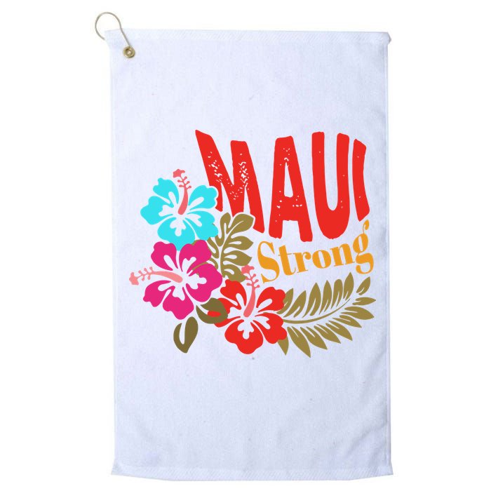 Maui Strong Maui Hawaii Shoreline Wildfire Relief Golf Towel