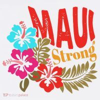 Maui Strong Maui Hawaii Shoreline Wildfire Relief Short Acrylic Beanie
