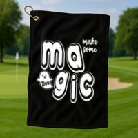 Make Some Magic Halloween Golf Towel