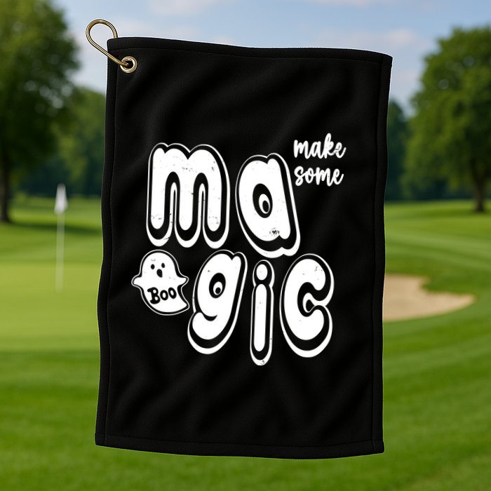 Make Some Magic Halloween Golf Towel