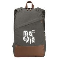 Make Some Magic Halloween Cotton Canvas Backpack