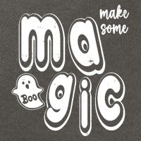 Make Some Magic Halloween Cotton Canvas Backpack