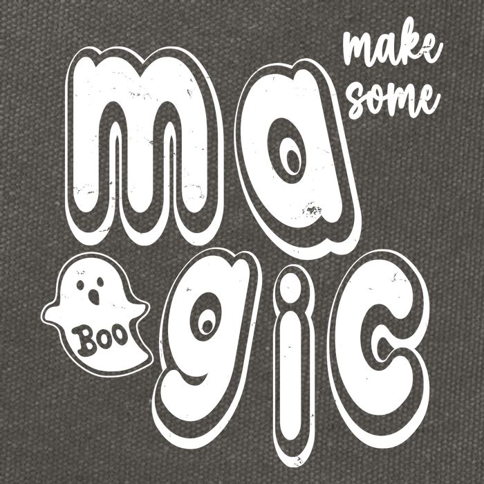 Make Some Magic Halloween Cotton Canvas Backpack