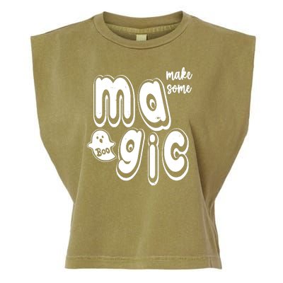 Make Some Magic Halloween Garment-Dyed Women's Muscle Tee