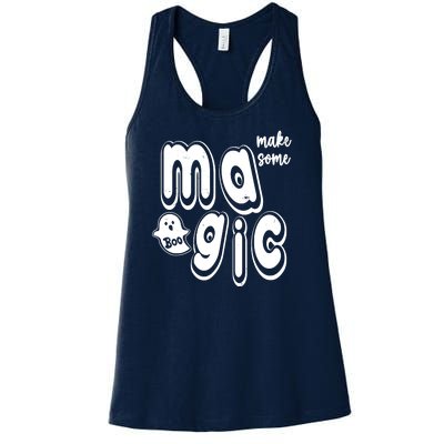 Make Some Magic Halloween Women's Racerback Tank