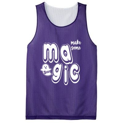 Make Some Magic Halloween Mesh Reversible Basketball Jersey Tank
