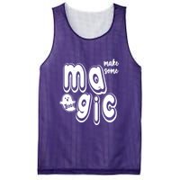 Make Some Magic Halloween Mesh Reversible Basketball Jersey Tank