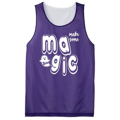 Make Some Magic Halloween Mesh Reversible Basketball Jersey Tank