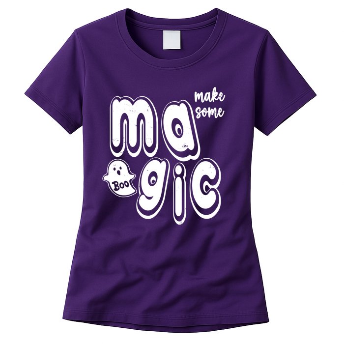 Make Some Magic Halloween Womens T-Shirt