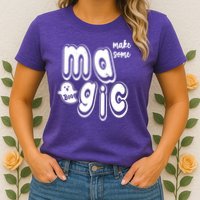 Make Some Magic Halloween Womens T-Shirt
