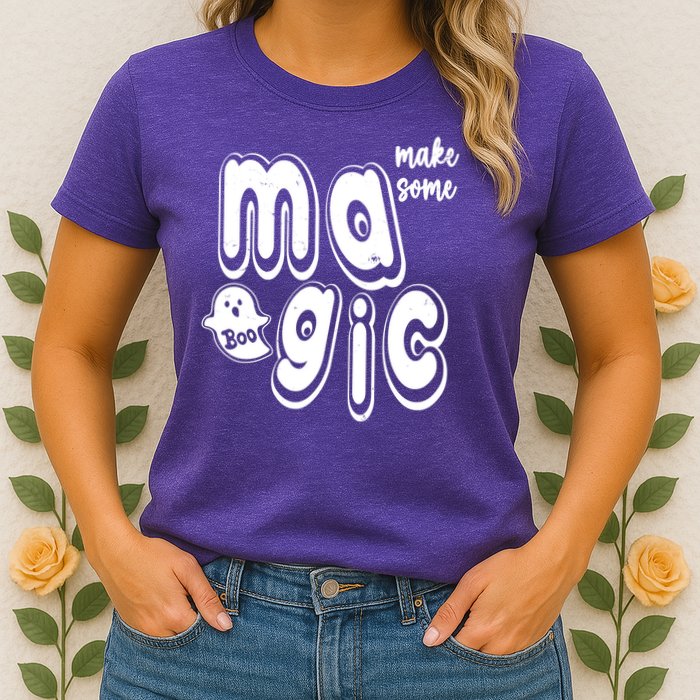 Make Some Magic Halloween Womens T-Shirt