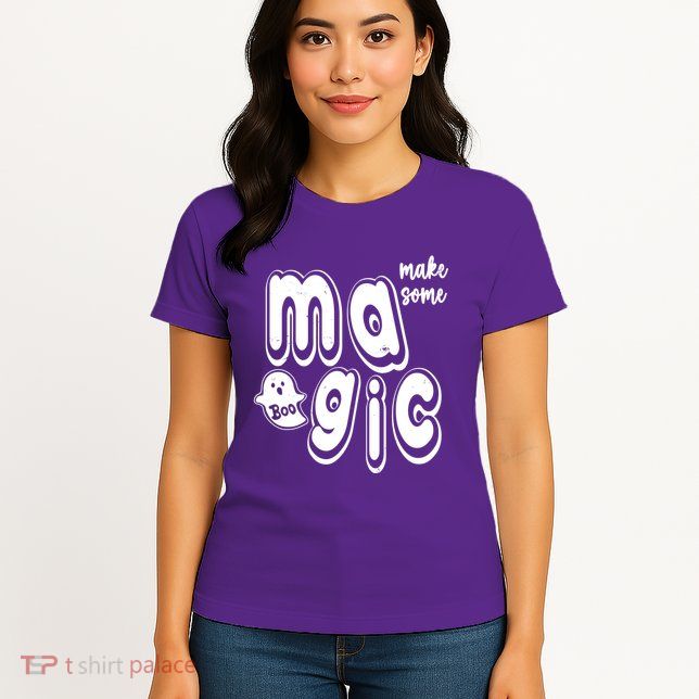 Make Some Magic Halloween Womens T-Shirt