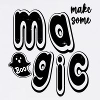 Make Some Magic Halloween Garment-Dyed Sweatshirt