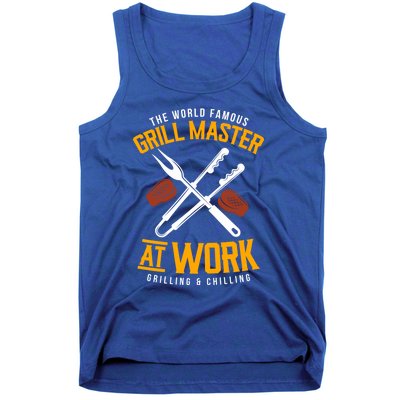 Meat Smoking Meat Grilling Bbq Lovers Dad Bbq Meat Bbq Cute Gift Tank Top